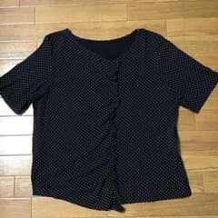 ドット柄カットソーのサムネイル