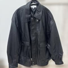 MONO-MART レザージャケット ブラック Lのサムネイル