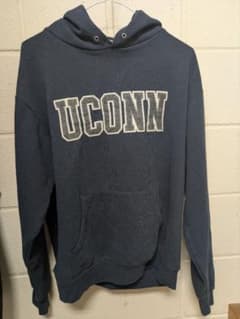 UCONN ネイビーパーカー フード付きのサムネイル