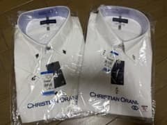 CHRISTIAN ORANI 半袖 ドレスシャツ 45 クールビズ 新品 3Lのサムネイル