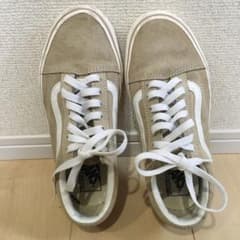 bluestar751 様専用　VANSオールドスクール　ベージュ　23.5㎝のサムネイル