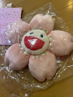 村上隆 フラワー 桜祭り クッション 30cm ショッパー付き - メルカリ