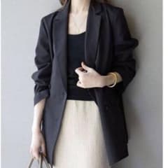 SLOBE IENA ウォッシャブルダブルブレストジャケット　38のサムネイル