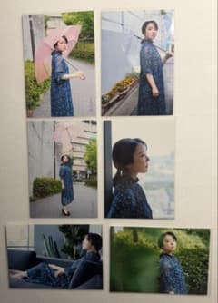 上白石萌音 あの歌 公式ブロマイド9枚セット　青系衣装のサムネイル