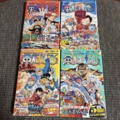 ONE PIECE 尾田栄一郎 105巻-108巻セットのサムネイル