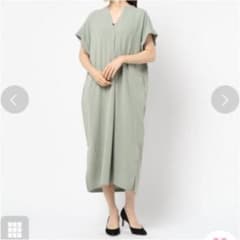 スキッパーネックワンピースのサムネイル