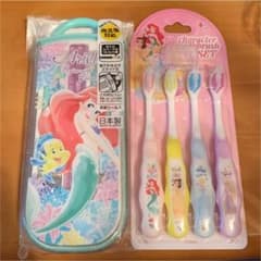 アリエル♡箸セット&ディズニープリンセス♡歯ブラシセットのサムネイル