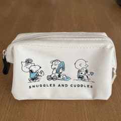 【新品】 スヌーピー SNOOPY 白 ポーチ SNOOPY スヌーピー ポーチ 化粧ポーチ 筆箱 リンネル 付録 - メルカリ
