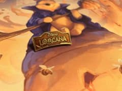 ディズニーロルカナ ロゴピンバッジ オレンジのサムネイル