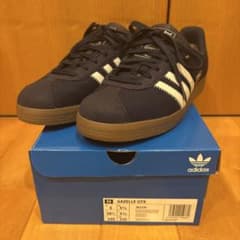 【美品】adidas GAZELLE GTX カレッジネイビー 24cmのサムネイル