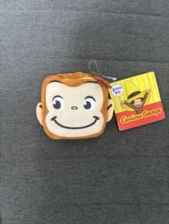 おさるのジョージ　ぽってりフェイスポーチ付 エコバッグ　⑧