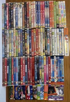 ディズニーなど子供向け DVD Blu-ray まとめ売り 95本以上 未検品