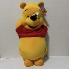くまのプーさん ぬいぐるみ 約46cm ハチが鼻にとまっている珍しいデザイン