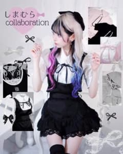 しまむら Avail Liii × LilyMerry コラボ 黒セットアップのサムネイル
