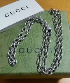 グッチGUCCIネックレスsilver925丸角caleeガルニcootie グッチGUCCIネックレスsilver925丸角caleeガルニcootie - メルカリ