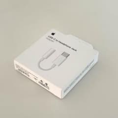 【純正】　Apple USB-C to 3.5mmヘッドフォンジャックアダプタのサムネイル