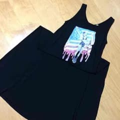 【購入専用ページ】GU マキシワンピース♡ブラック 黒のサムネイル