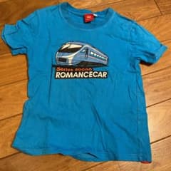 小田急線　ロマンスカー　Tシャツ　140のサムネイル