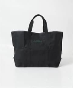【美品・未使用品】L.L.Bean グローサリートートバッグ　ブラックのサムネイル