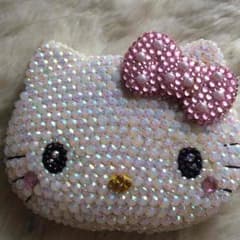 新品♪キティのオーロラデコ可愛い`☆、。・:*:のサムネイル