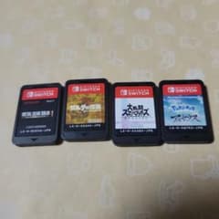 モ*ブ様 【通常オークション形式】Nintendo Switch ソフト 4本セ モ*ブ様 【通常オークション形式】Nintendo Switch ソフト 4本セ
