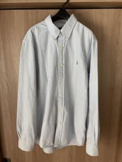 spick&span ラルフローレン ビッグシルエットシャツ ストライプ - メルカリ