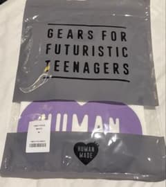 ゆ*ぶ様 HUMAN MADE ソウル限定Tシャツ ハートロゴ 薄紫　ノベルティ ゆ*ぶ様 HUMAN MADE ソウル限定Tシャツ ハートロゴ 薄紫 ノベルティ