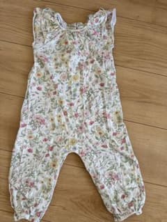 next baby⭐︎ 花柄ロンパース　9-12mのサムネイル