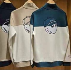 人気☆マルボンゴルフ メンズ トップス ハーフジップ ブルゾン