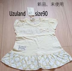 Uzuland 新品イエローTシャツ 90　半袖カットソー　半袖シャツのサムネイル