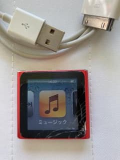【ジャンク】iPod nano 第6世代 Special Edition 赤