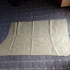 ベージュ 合成皮革 生地 約110cm x 60cmのサムネイル