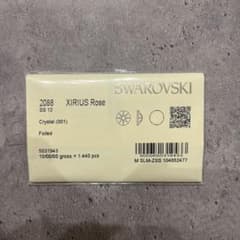 SWAROVSKI XIRIUS Rose SS12 クリスタル 1,440個のサムネイル