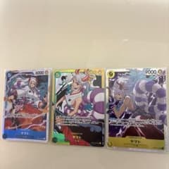 ラ*ト様 ワンピースカードゲーム ヤマト 3枚セット SR SEC - メルカリ