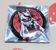 ハズビンホテル アニカフェ グリッター缶バッジ アラスター2個セット 匿名配送 カミラ ハズビン・ホテル アニメイトカフェ グリッター