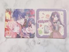 春の嵐とモンスター春モン コラボカフェ コースター 嵐子 栢 心羽