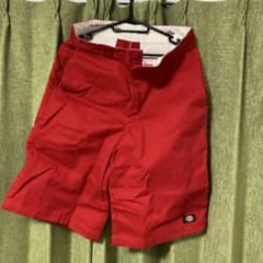 Dickies ハーフパンツ レッド ルーズフィットのサムネイル