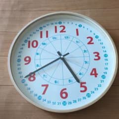 生協の壁掛け時計 訳ありのサムネイル