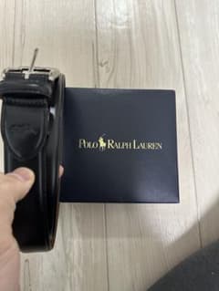 Polo Ralph Lauren 黒 レザー ベルトのサムネイル