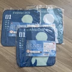 一番くじ エヴァンゲリオン F賞 ハンドタオル 3枚セットのサムネイル
