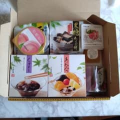 涼菓  ゼリー あんみつ など8点詰め合わせのサムネイル