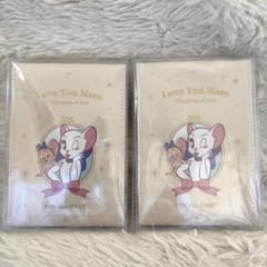 トムとジェリー 折りたたみミラー ホワイト 2点セット