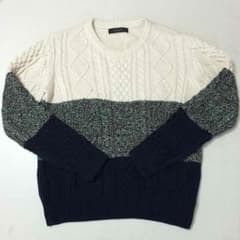 レイジブルー RAGBLUE ニット セーター ケーブルのサムネイル