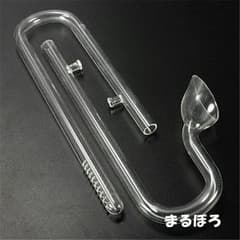 送料込み　給排水用パイプ・クリアガラス12/16用のサムネイル