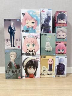 SPY×FAMILY フィギュア まとめ売り 12点セット+おまけ2個 - メルカリ