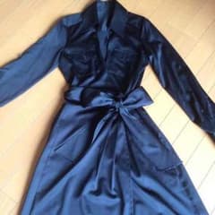 お値下げ 黒のカシュクールワンピースのサムネイル