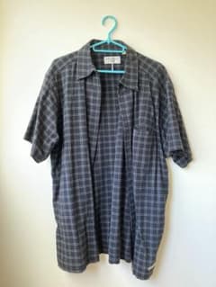 KANSAI YAMAMOTO HOMME 半袖シャツ チェック Lのサムネイル