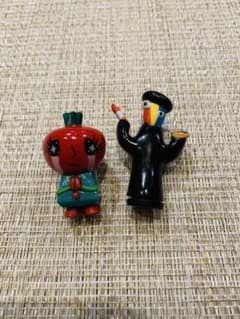 【激レア・当時物】ウゴウゴルーガ シュール君 トマトちゃん 吸盤付きフィギュアのサムネイル