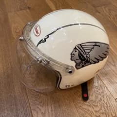 インディアンモーターサイクル ヘルメット ジェットヘルメット - メルカリ
