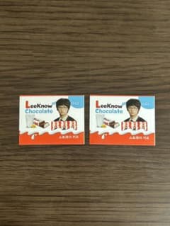 Stray Kids リノ チョコレート風ステッカー 2枚セットのサムネイル